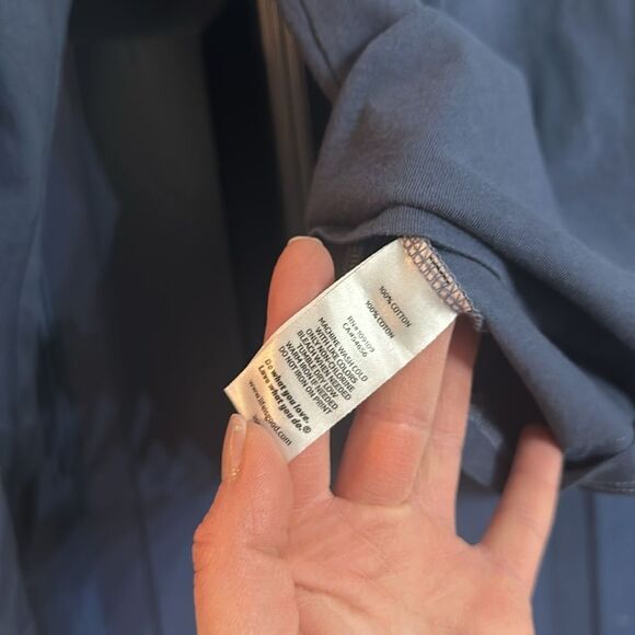 Life is Good Beach Bum Long Sleeve Shirt - Blue Size S NWT - Picture 5 of 6